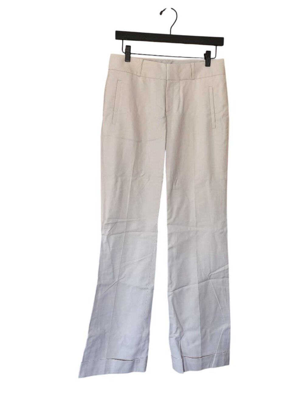 Banana Republic Martin Fit Womens Flare cuffed Trousers size 4L